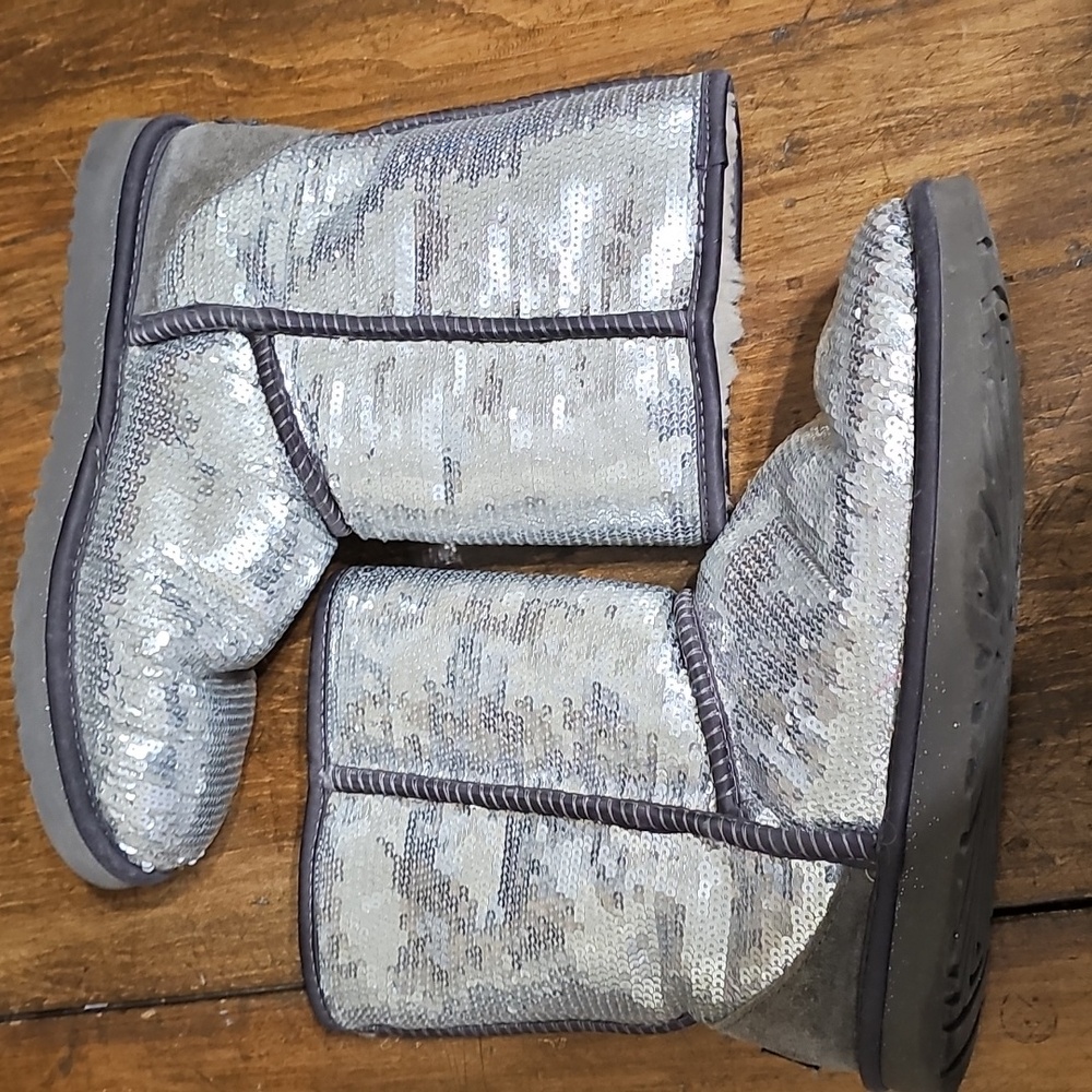 Ugg Silver Sequence Boots - image 3